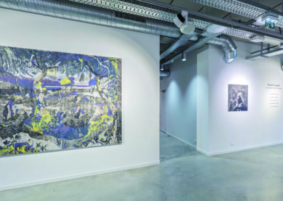 Vue d’exposition, Romantic Again, Arnaud Rochard, 2018