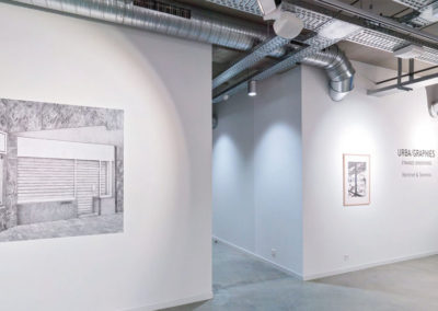 URBA/GRAPHIES, vue d'exposition.